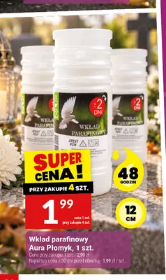 Wkład parafinowy Aura Płomyk promocja w Twój Market