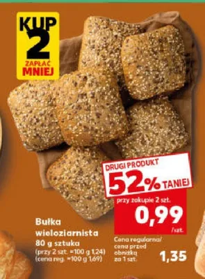 Bułka wieloziarnista promocja w Kaufland