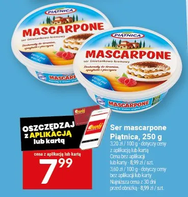 Ser mascarpone promocja w Twój Market
