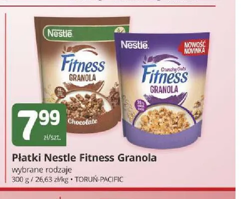 Płatki Nestle Fitness Granola Chocolate promocja w Marketvita