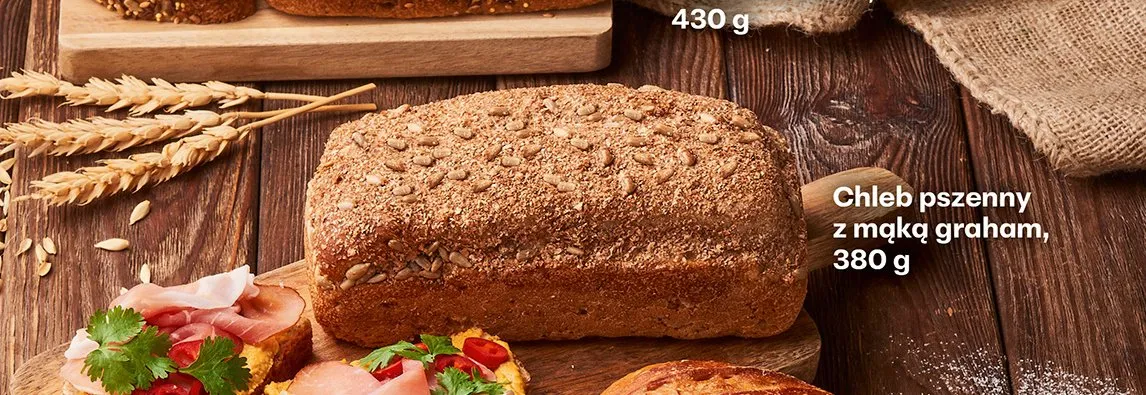 Chleb pszenny z mąką graham promocja w Biedronka