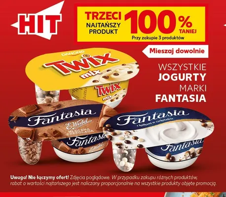 Jogurty marki Fantasia promocja w Kaufland