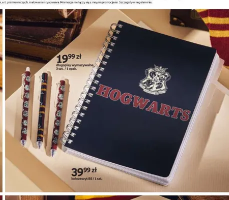 Kołozeszyt B5 Harry Potter promocja w Empik