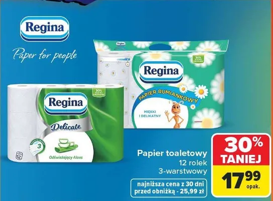Papier toaletowy promocja w Carrefour
