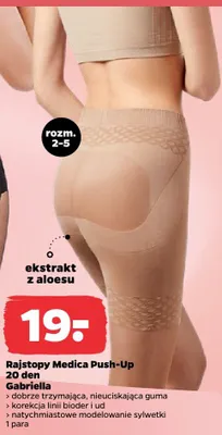Rajstopy Medica Push-Up 20 den  promocja w Netto