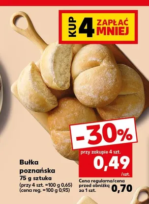Bułka poznańska promocja w Kaufland