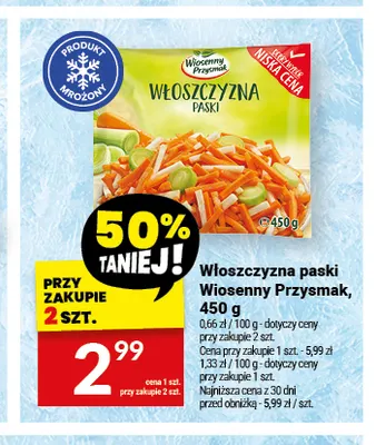 Włoszczyzna paski Wiosenny Przysmak promocja w Twój Market