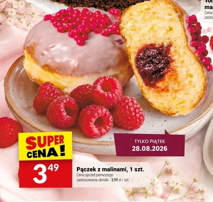 Pączek z malinami Białecki promocja w Twój Market