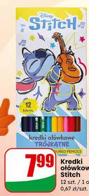 Kredki ołówkowe 12 szt. promocja w Dino