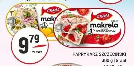 Filety z makreli w oleju Graal promocja w Sedal