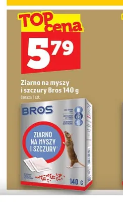Ziarno na myszy i szczury Bros promocja w TOPAZ