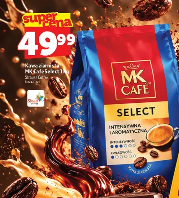 Kawa ziarnista MK Cafe Select promocja w TOPAZ