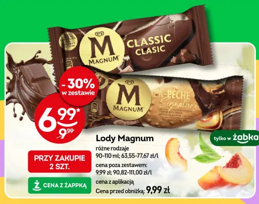 Lody Magnum Classic promocja w Żabka