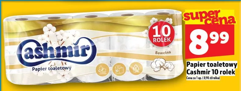 Papier toaletowy biały Carrefour promocja w TOPAZ