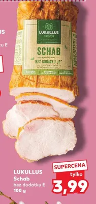 Schab bez dodatku E promocja w Kaufland