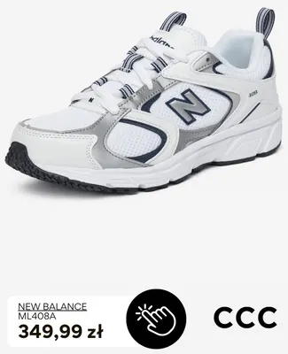 Buty sportowe New Balance ML408A promocja w CCC