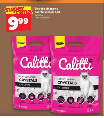 Żwirek silikonowy Calitti Crystals promocja w TOPAZ