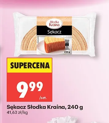 Sękacz Słodka Kraina promocja w Biedronka