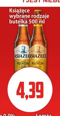 Piwo Książęce Złote Pszeniczne promocja w Kupiec
