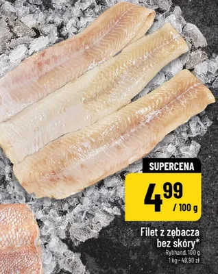 Filet z żebacza bez skóry promocja w POLOmarket