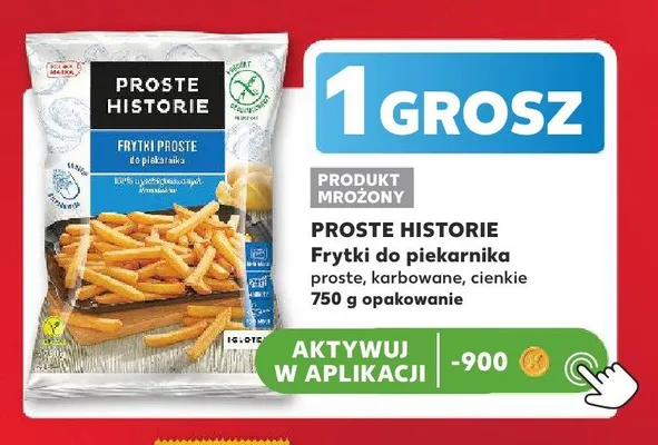 Frytki do piekarnika karbowane Proste Historie promocja w Kaufland
