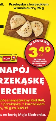 Przekąska z kurczakiem w sosie curry promocja w Biedronka