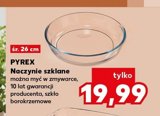 Naczynie szklane Pyrex śr. 26 cm promocja w Kaufland