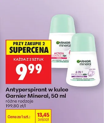 Antyperspirant w kulce różne rodzaje promocja w Biedronka