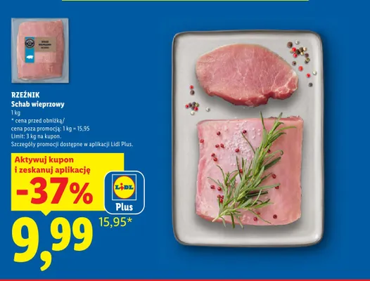 Schab wieprzowy Rzeźnik promocja w Lidl