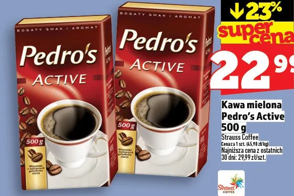 Kawa mielona Active promocja w TOPAZ