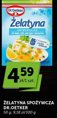 Żelatyna spożywcza uniwersalna promocja w ABC