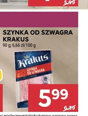 Szynka od Szwagra Krakus promocja w Stokrotka