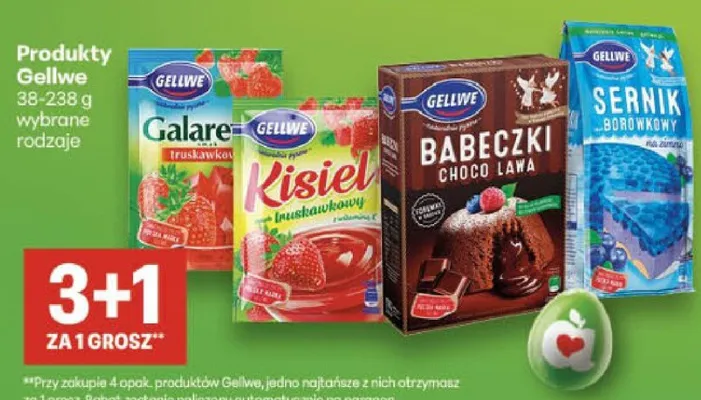 Produkty Gellwe promocja w Delikatesy Centrum
