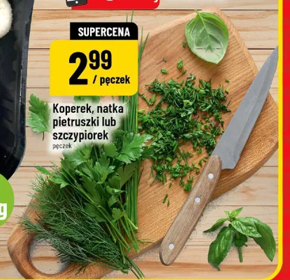 Koperek, natka pietruszki lub szczypiorek promocja w POLOmarket
