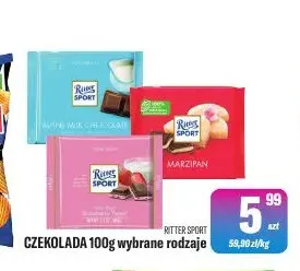 Czekolada Ritter Sport promocja w Tomi Markt