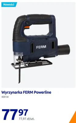 Wyrzynarka FERM Powerline promocja w Action