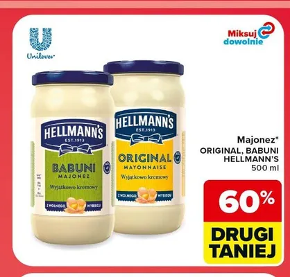 Majonez Hellmann's Babuni promocja w Carrefour