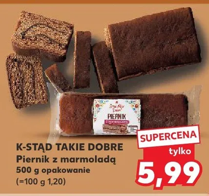 Piernik z marmoladą promocja w Kaufland