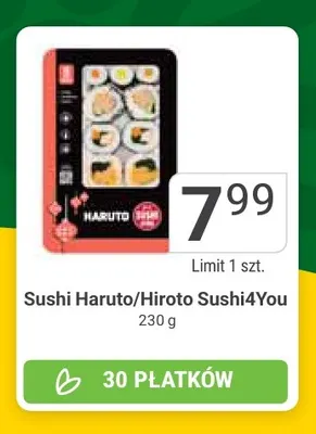 Sushi Haruto Sushi4You promocja w Stokrotka
