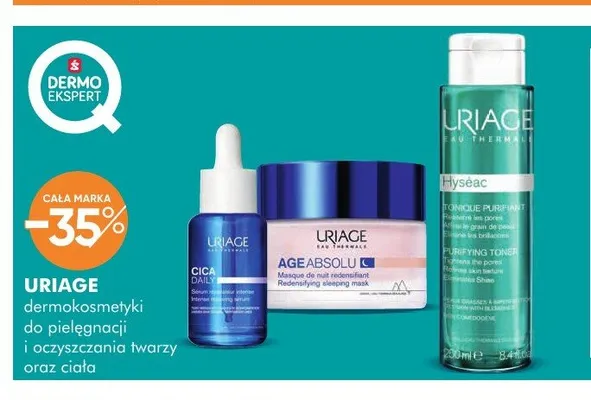 Dermokosmetyki Uriage promocja w Super-Pharm