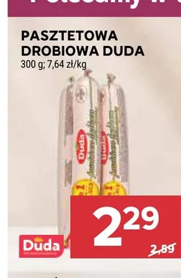 Pasztetowa drobiowa Duda promocja w Stokrotka