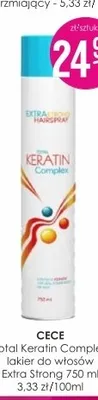 Cece Total Ultra Strong lakier do włosów Drogerie Jasmin promocja w Drogerie Jasmin