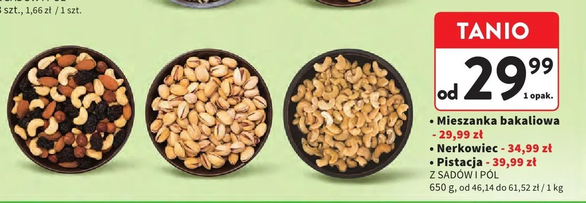 Pistacja promocja w Intermarche