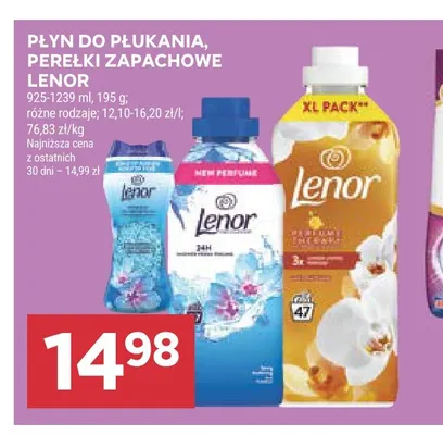 Perełki zapachowe Lenor promocja w Stokrotka