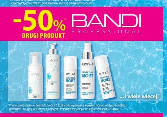 Produkty BANDI promocja w Hebe