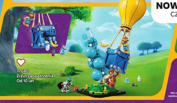 Klocki LEGO Fortnite 77080 Zrzut zaopatrzenia promocja w LEGO