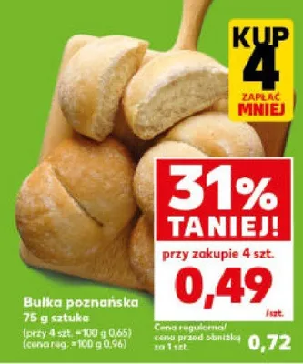 Bułka poznańska promocja w Kaufland