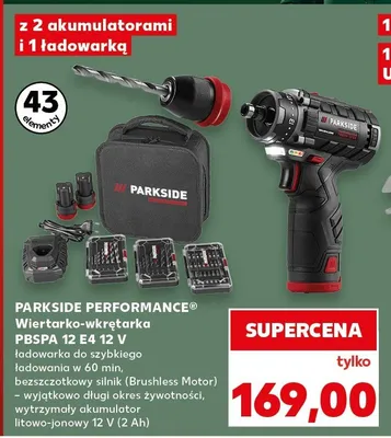 Wiertarko-wkrętarka PBSA 12 E4 12 V promocja w Kaufland