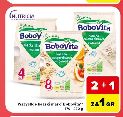 Kaszki BoboVita promocja w Carrefour Market