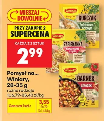 Pomysł na... Winiary promocja w Biedronka